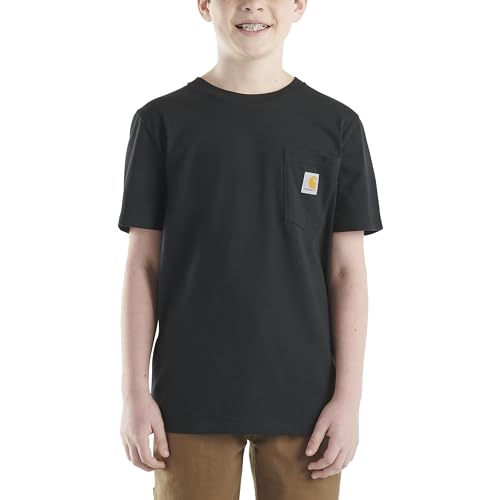 Carhartt Unisex Kid's Short Sleeve Pocket T Tee Shirt