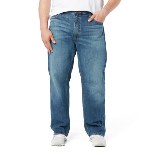 Levi Strauss Signature Gold Men's Relaxed Fit Flex Jeans (Available in Big & Tall)