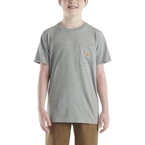 Carhartt Unisex Kid's Short Sleeve Pocket T Tee Shirt