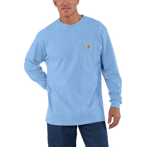 Carhartt Men's Loose Fit Heavyweight Long Sleeve Pocket T-Shirt