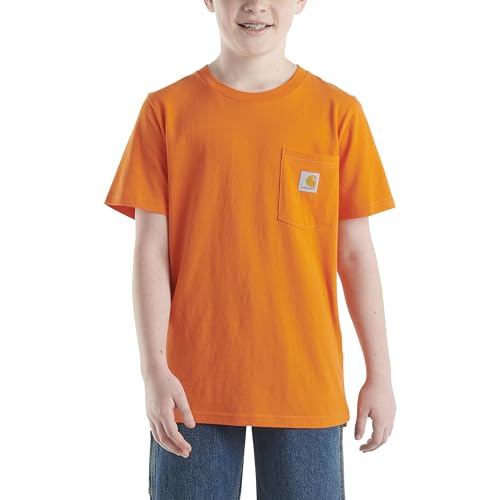 Carhartt Unisex Kid's Short Sleeve Pocket T Tee Shirt