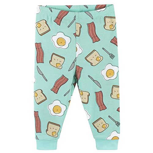 Gerber Baby Boys' Toddler Snug Fit 4-Piece Pajama Set