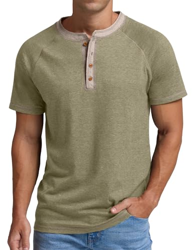 Sailwind Mens Henley Long/Short Sleeve T-Shirt Cotton Casual Shirt