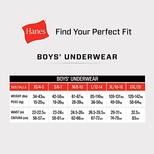 Hanes Boys' and Toddler Comfort Flex and ComfortSoft Boxer Briefs, Multipack