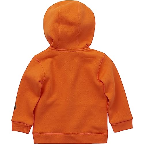 Carhartt Boys' Long-Sleeve Half-Zip Hooded Sweatshirt