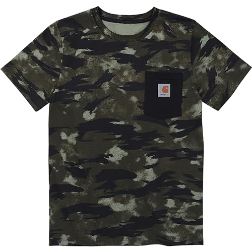 Carhartt Unisex Kid's Short Sleeve Pocket T Tee Shirt