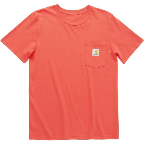 Carhartt Unisex Kid's Short Sleeve Pocket T Tee Shirt