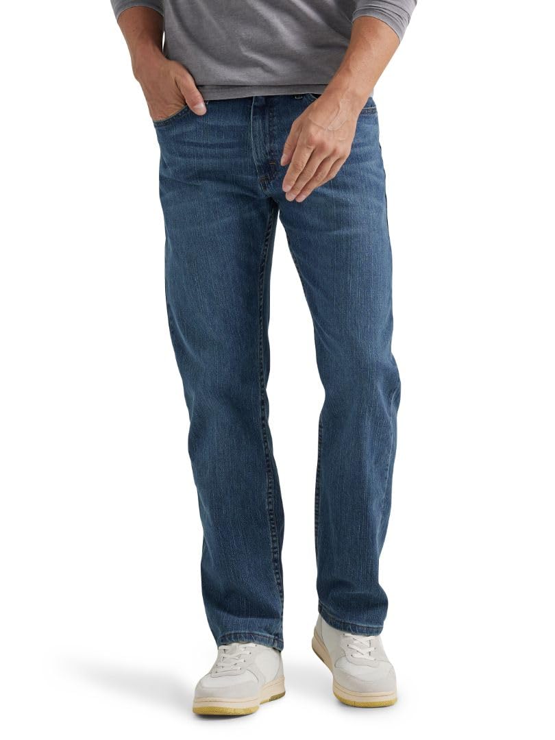 Wrangler Men's Regular Fit Comfort Flex Waist Jean