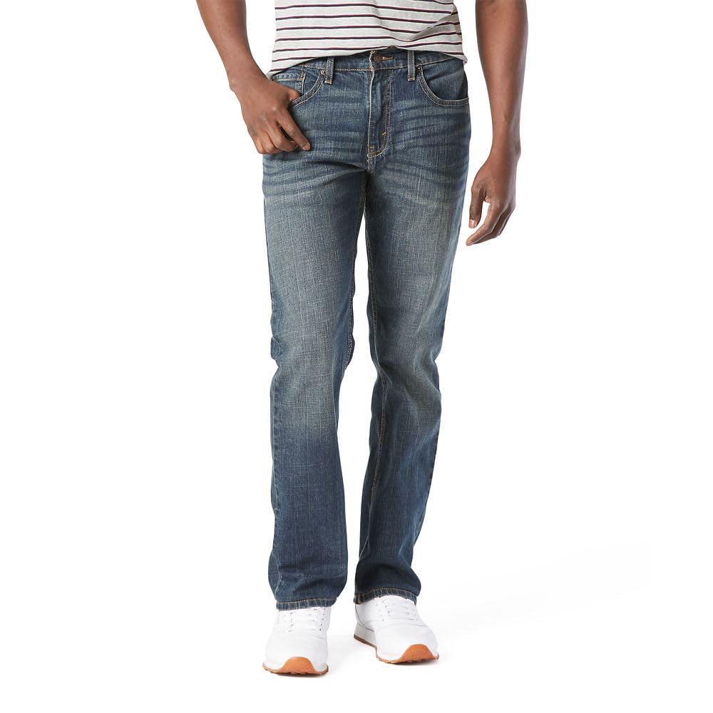 Levi Strauss Signature Gold Men's Relaxed Fit Flex Jeans (Available in Big & Tall)