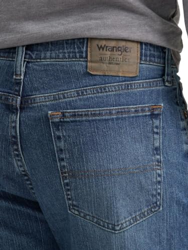 Wrangler Men's Regular Fit Comfort Flex Waist Jean