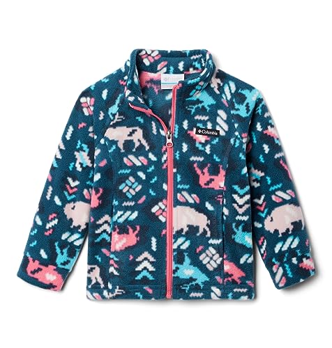 Columbia Girls' Benton Springs Ii Printed Fleece Jacket