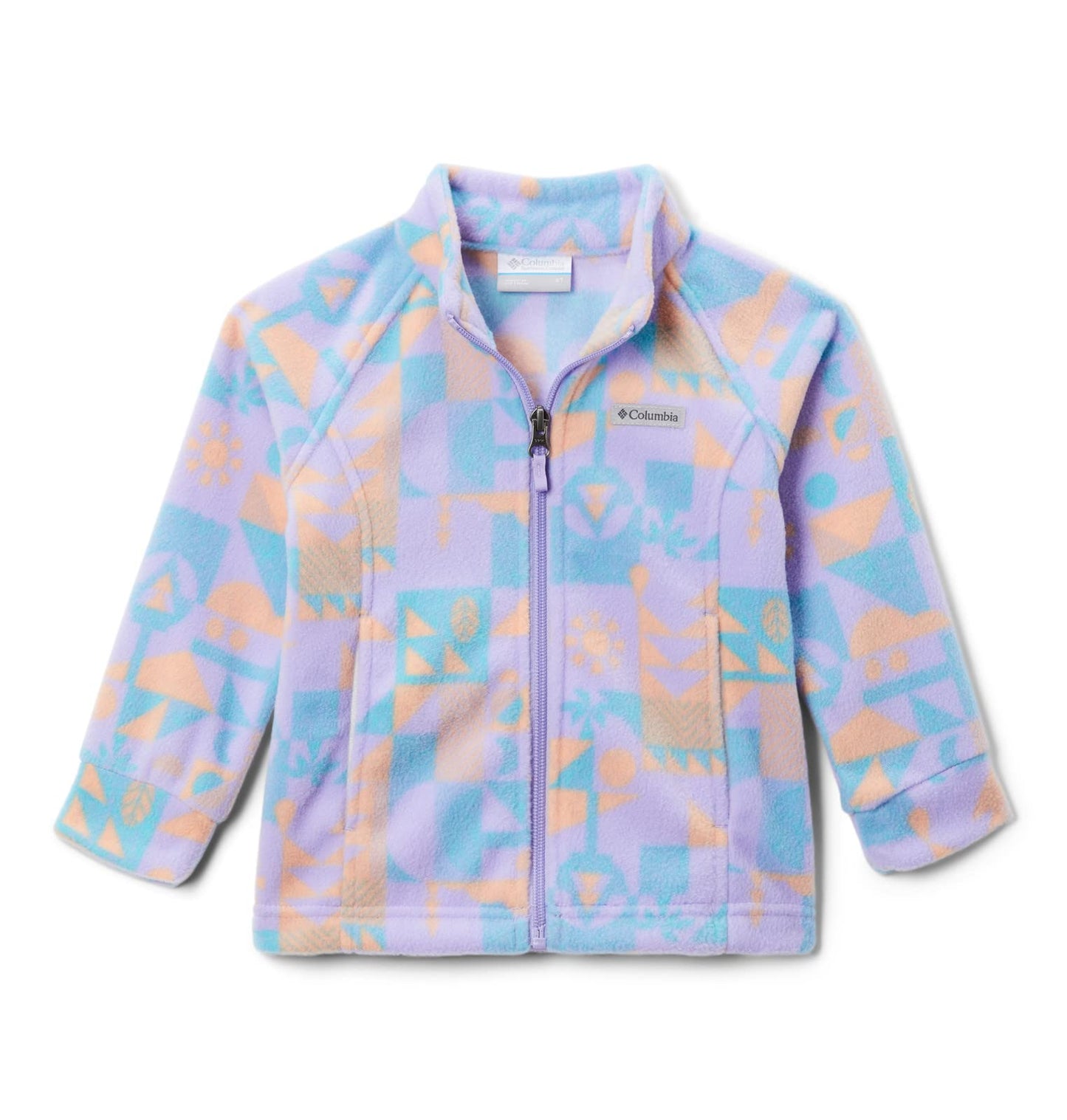 Columbia Girls' Benton Springs Ii Printed Fleece Jacket