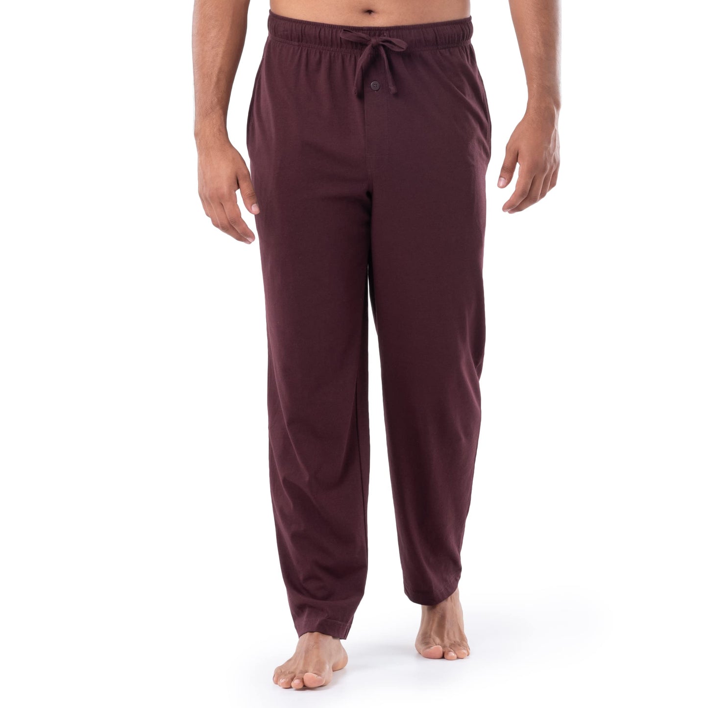 Fruit of the Loom Men's Extended Sizes Jersey Knit Sleep Pajama Lounge Pant (1 & 2 Packs)