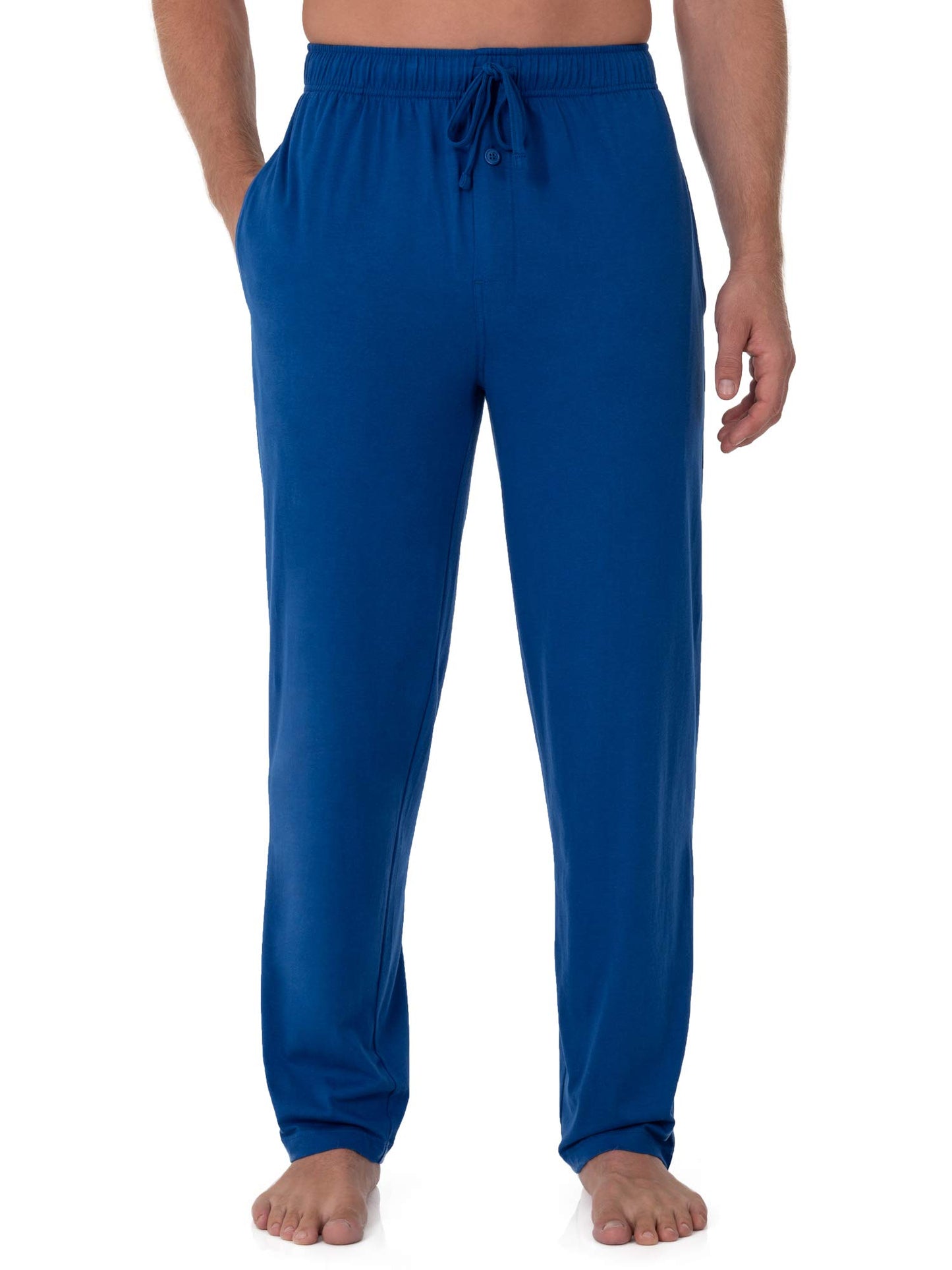 Fruit of the Loom Men's Extended Sizes Jersey Knit Sleep Pajama Lounge Pant (1 & 2 Packs)