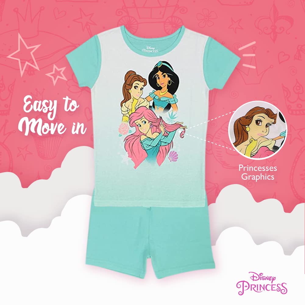 Disney 6-Piece Snug-fit Cotton Pajama Set, Soft & Cute for Kids