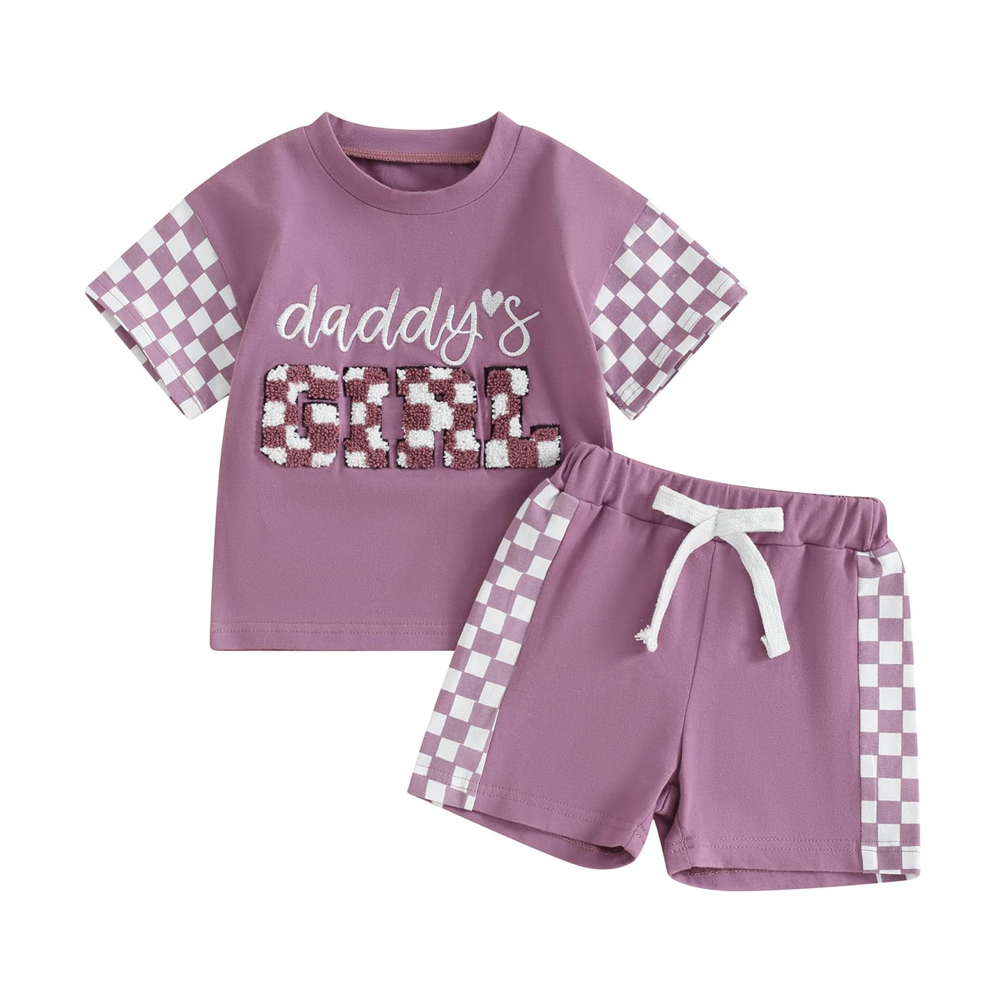 BeQeuewll Baby Girl Valentines Outfit Long Sleeve Heart Print Sweatshirt Jogger Pants 2Pcs Baby Girls Valentine Clothes