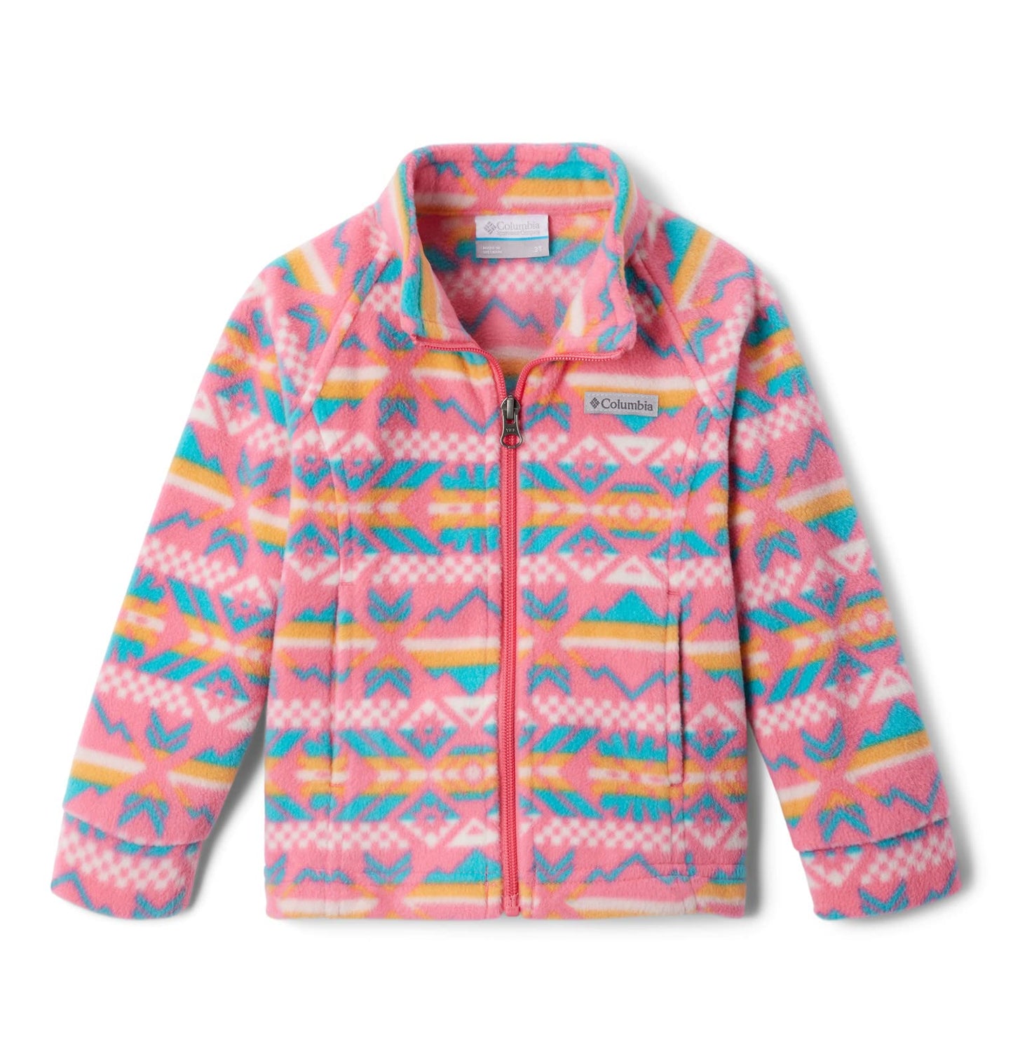 Columbia Girls' Benton Springs Ii Printed Fleece Jacket