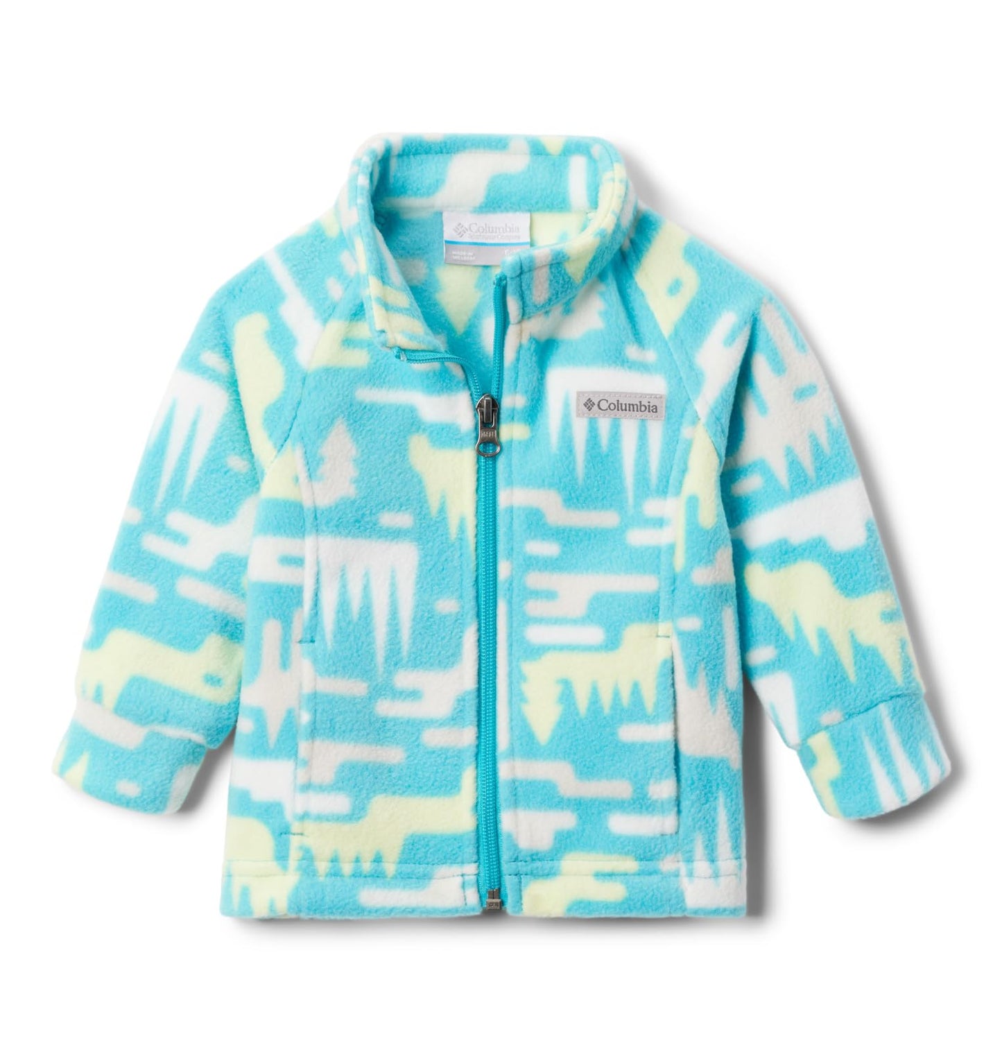 Columbia Girls' Benton Springs Ii Printed Fleece Jacket