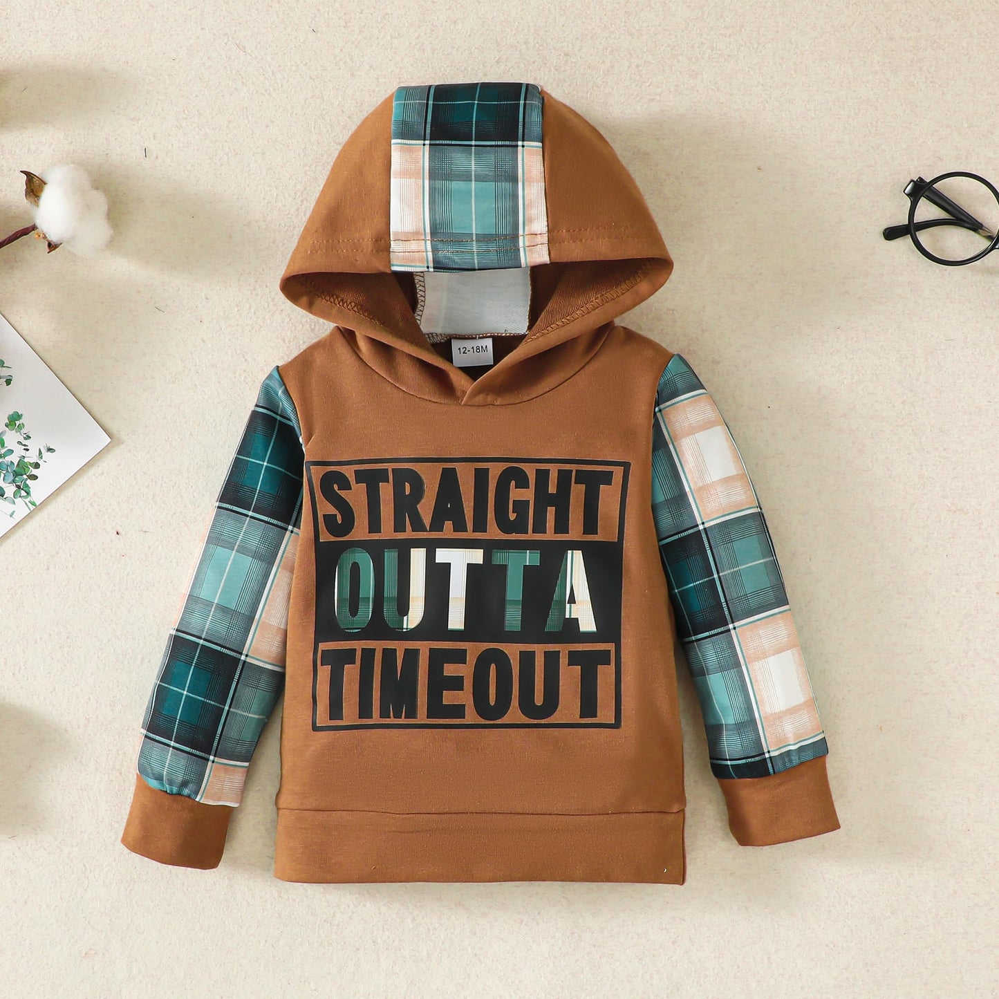 Toddler Boy Clothes Baby Boy Outfit Letter Prints Hoodies Top Ripped Jeans Cute Boys Clothing Set Fall Winter