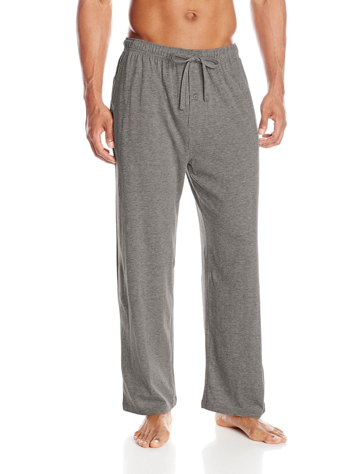 Fruit of the Loom Men's Extended Sizes Jersey Knit Sleep Pajama Lounge Pant (1 & 2 Packs)