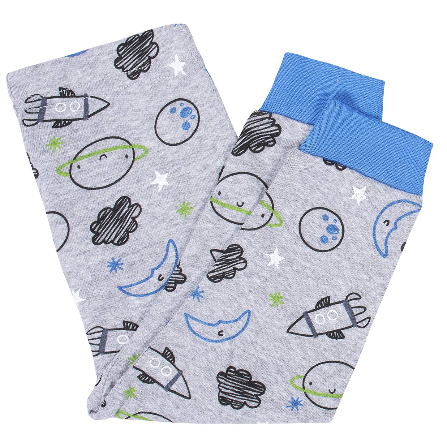 Gerber Baby Boys' Toddler Snug Fit 4-Piece Pajama Set